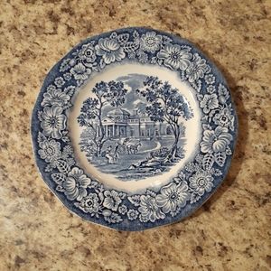 Liberty Blue saucers